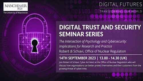 Digital Trust and Security (DTS) Seminar Series - Robert di Schiavi