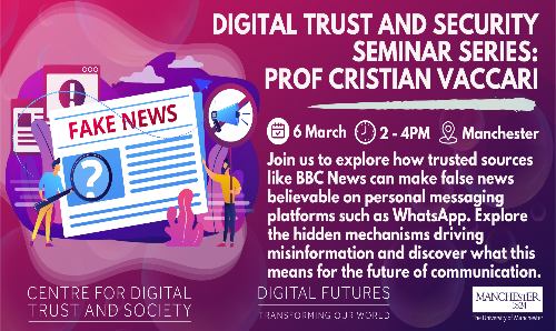 Example: CDTS Seminar: Professor Cristian Vaccari