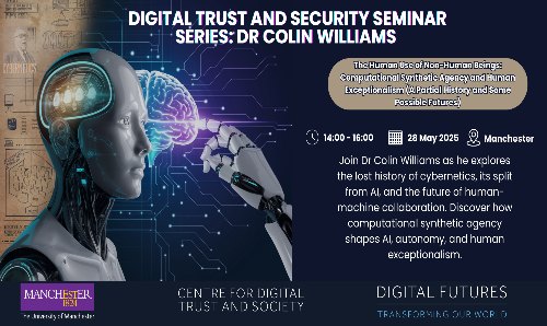 Example: CDTS Seminar: Dr Colin Williams