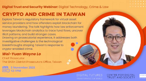 Centre for Digital Trust and Society Seminar: Wei-Yuan Wayne Lo